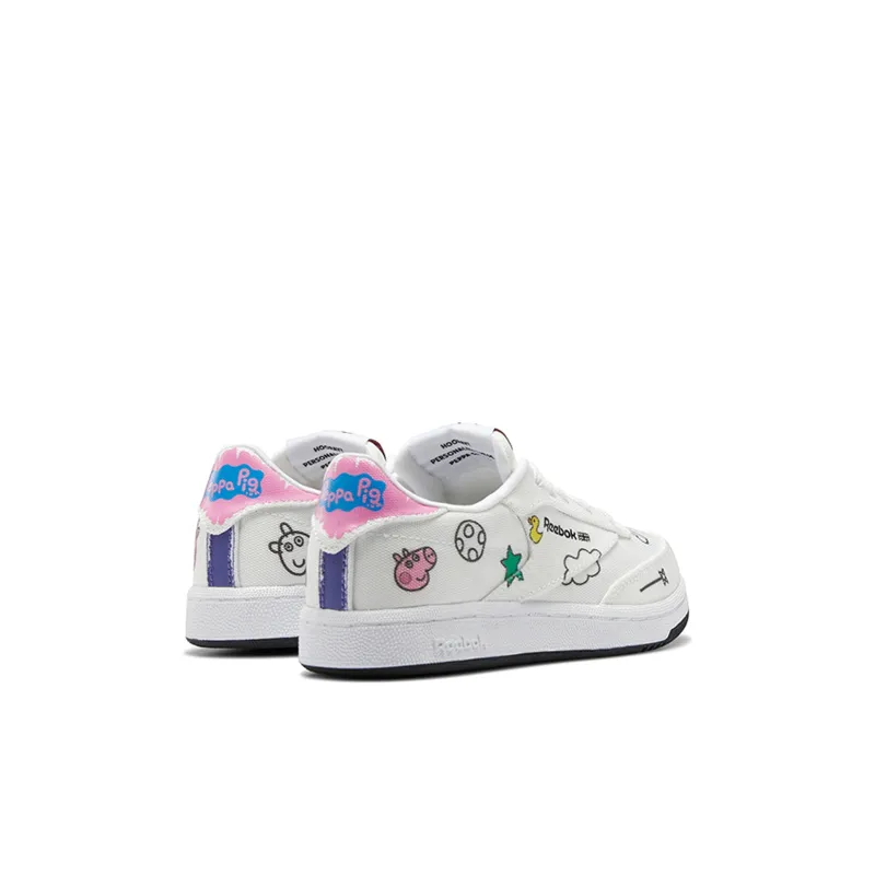 Reebok Peppa Pig X Club C Slip-On 4 J 'Play Dreamy'-4