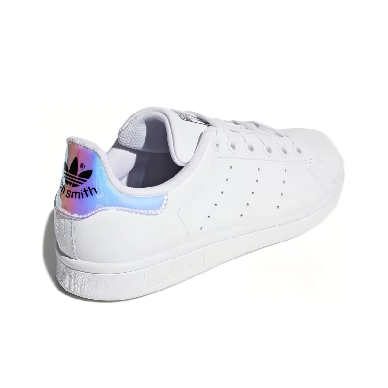 Adidas Originals J Abrasion Resistant Breathable Slip Resistant Low Top Kids' Skateboarding Shoes White Teenagers-3