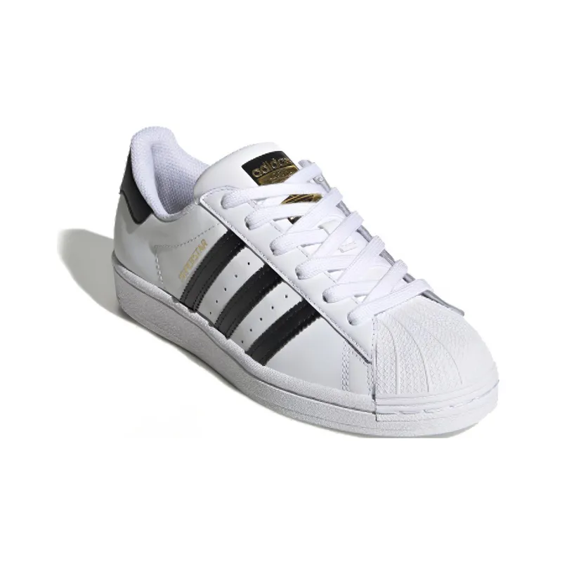 Adidas Superstar Cloud White Core Black Gold GS-4