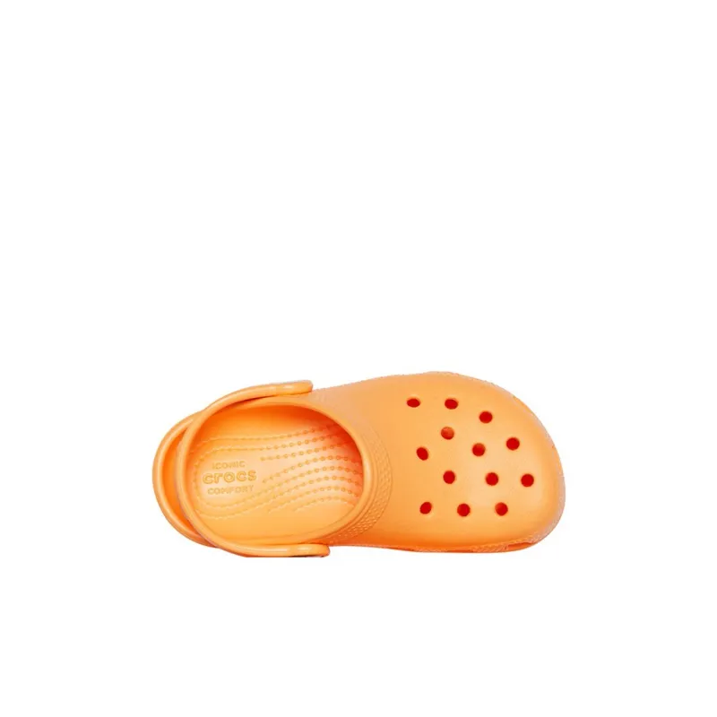 Crocs Classic Clog Classic Bae Clog Kids' Clog Sandal Melon Orange Kids'-3