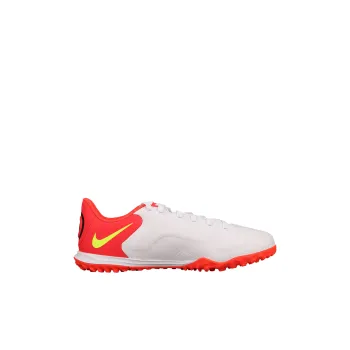 Nike Tiempo Legend 9 TF Academy Slip Resistant Cushioning Wear Resistant Low Top Kids' Soccer Shoes White Red Kids'