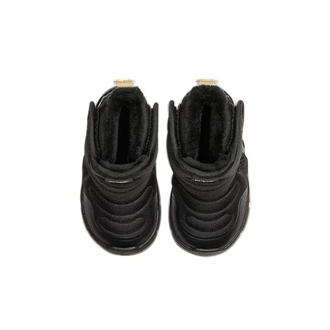 Nike Novice Boot TD Casual Shoes Black Gold Infant And Toddler-3