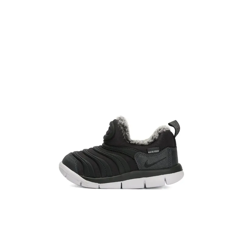 Nike Dynamo Free SE Slip Resistant, Abrasion Resistant, Thermal Low Top Caterpillar Black Infant And Toddler-0