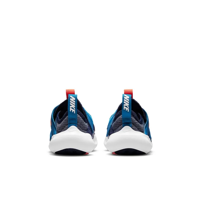 Nike Flex Advance Low Top Running Shoes Blue Orange Infant And Toddler-4