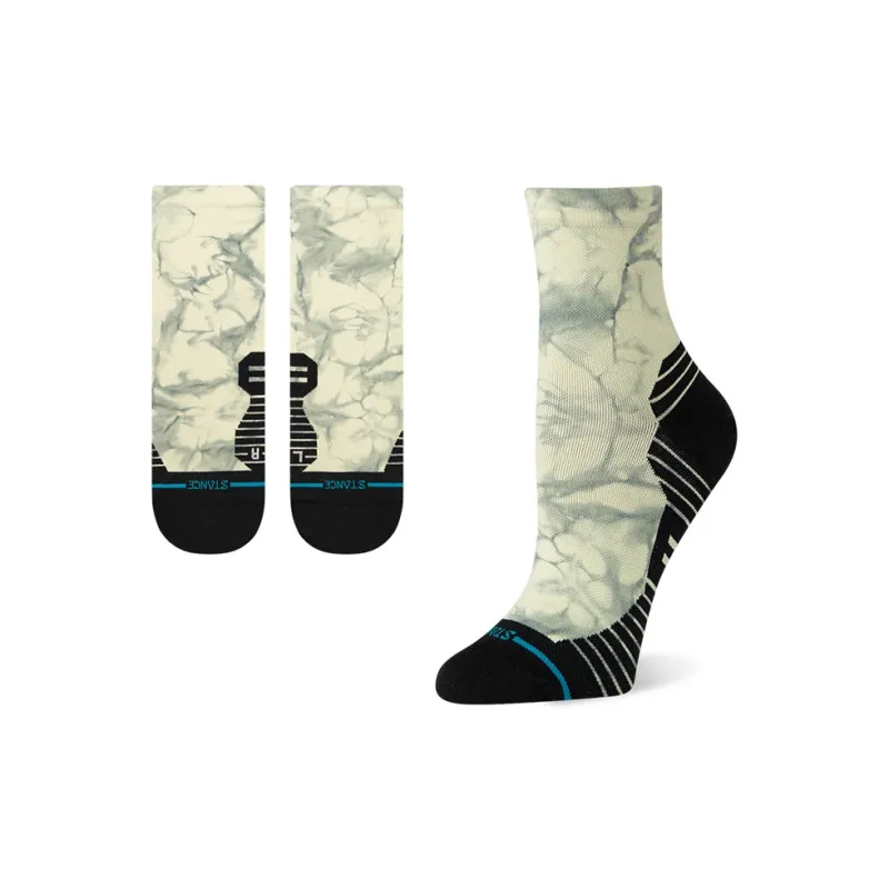 Stance Mid Calf Socks Women's 1 Pack Blue Dyed Color-3