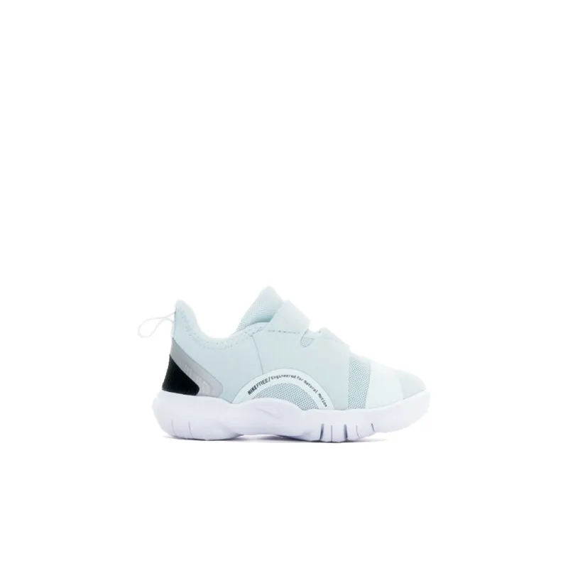 Nike Free RN 5.0 Slip-Resistant Cushioning Wear-Resistant Low-Top Toddler Shoes Light Blue Infant And Toddler-1