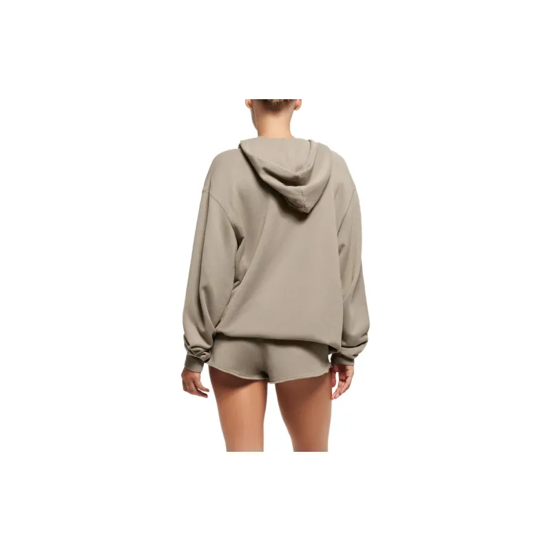 SKIMS SS24 Summer Collection FRENCH TERRY OVERSIZED ZIP UP HOODIE Sweatshirt Women's TAUPE/Taupe-2
