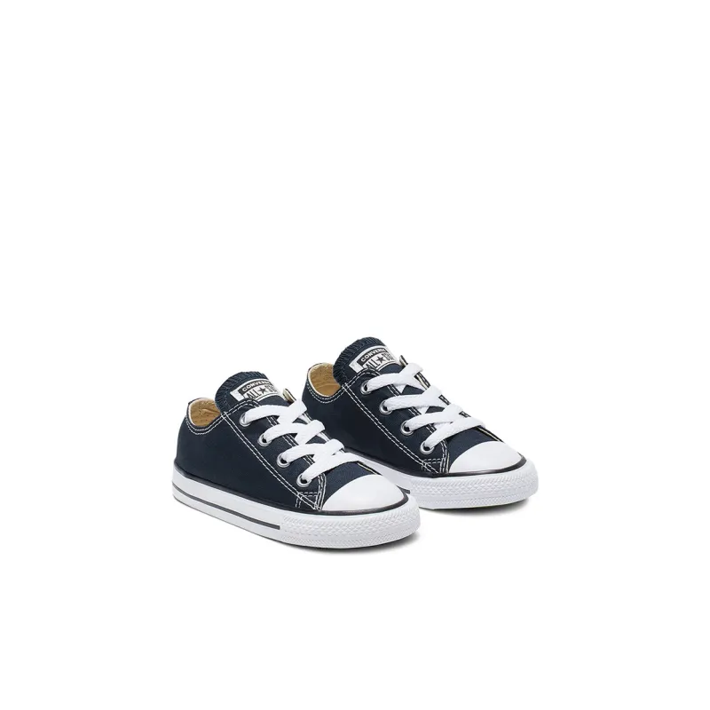 Converse Chuck Taylor All Star Abrasion Resistant Shock Absorbers Low Top Toddler Shoes Blue Infant And Toddler-2