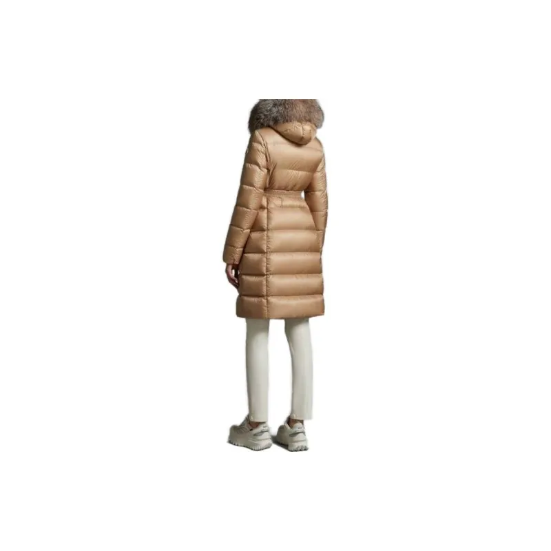 Moncler Down Jackets Women's Light Umber-3