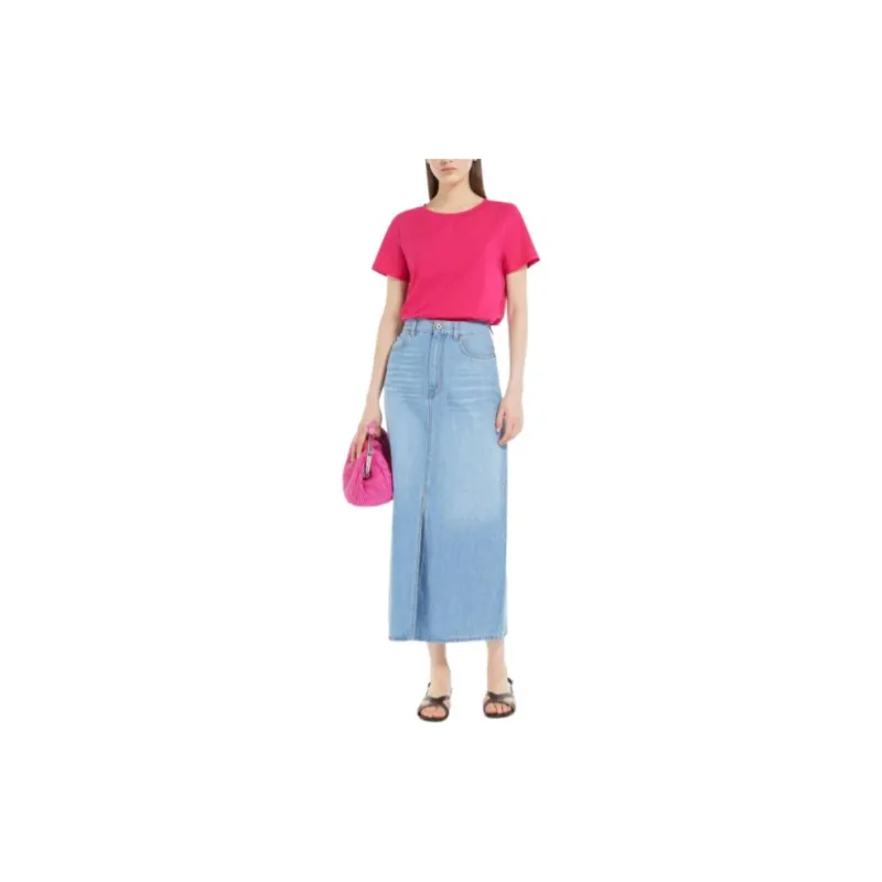 WEEKEND MaxMara Crewneck Short Sleeved T Shirt-2