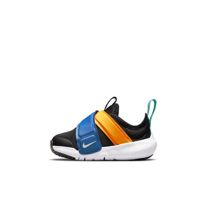 Nike Flex Advance BT Low Top Running Shoes Black Blue Yellow Multicolor Infant And Toddler-0