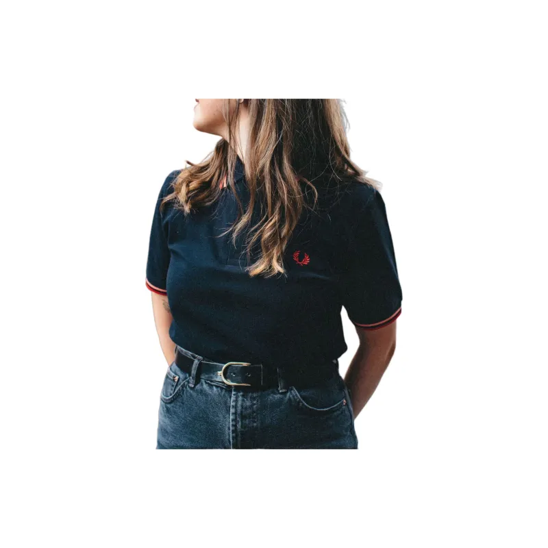 FRED PERRY Polo Shirt Women's Black-2