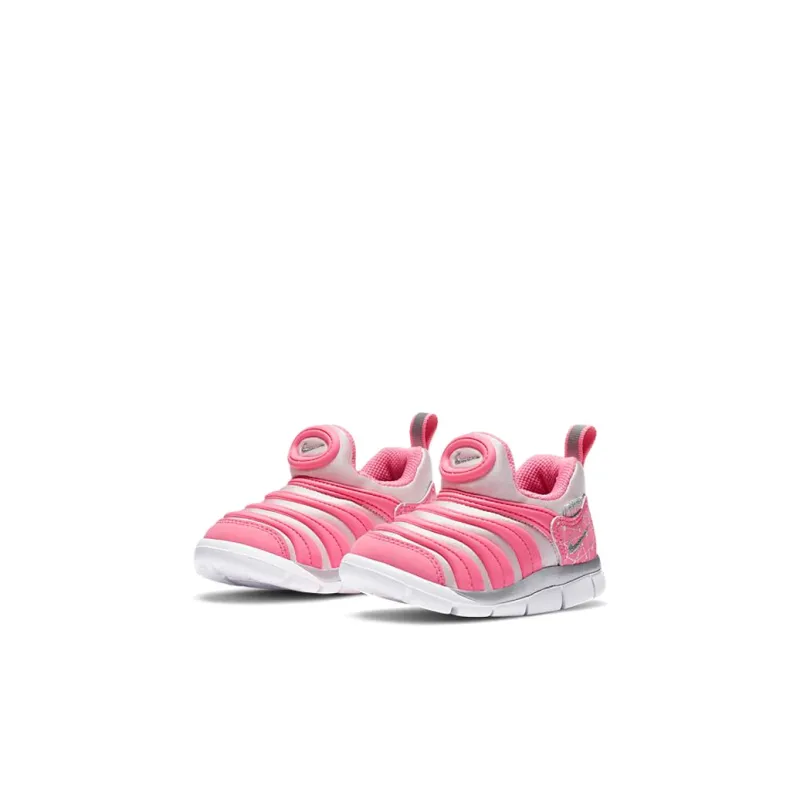Nike Dynamo Free Low Top Sports Casual Shoes Pink Gray Infant And Toddler-2