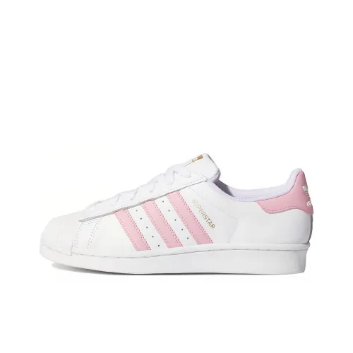 Adidas Superstar Light Pink Gold Metallic GS