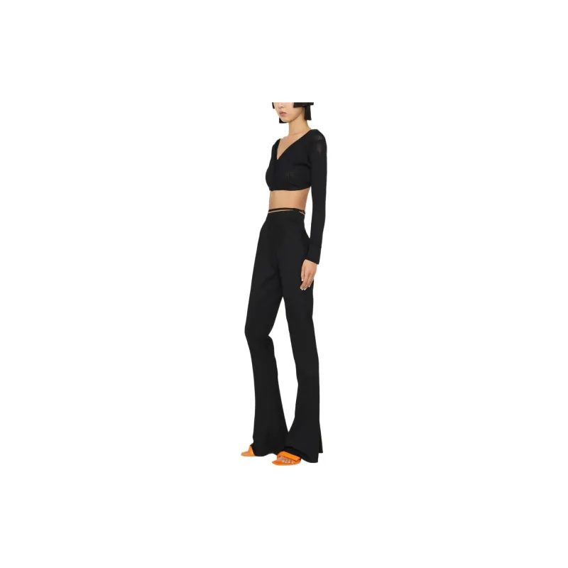 Jacquemus Le Cardigan Soli 'Black'-3
