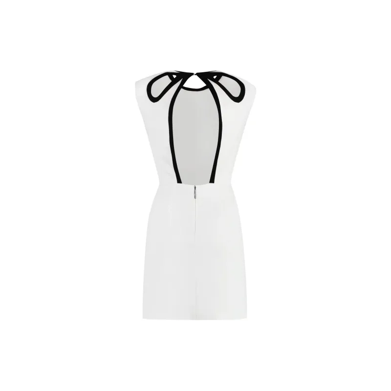 MSGM Sleeveless Dress Women's White-1