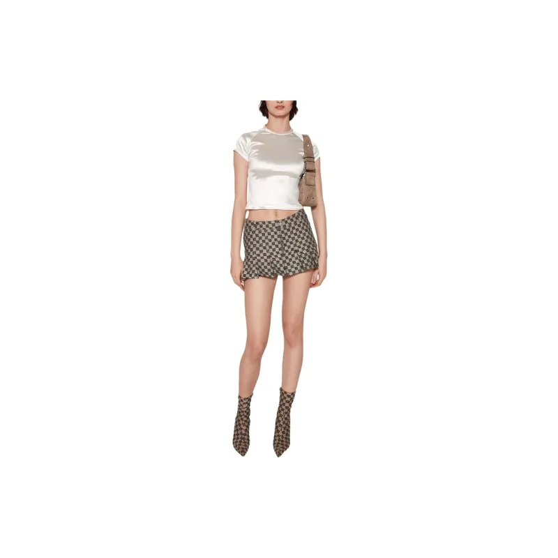 Misbhv Casual Short Skirts Women's Multicolor-1