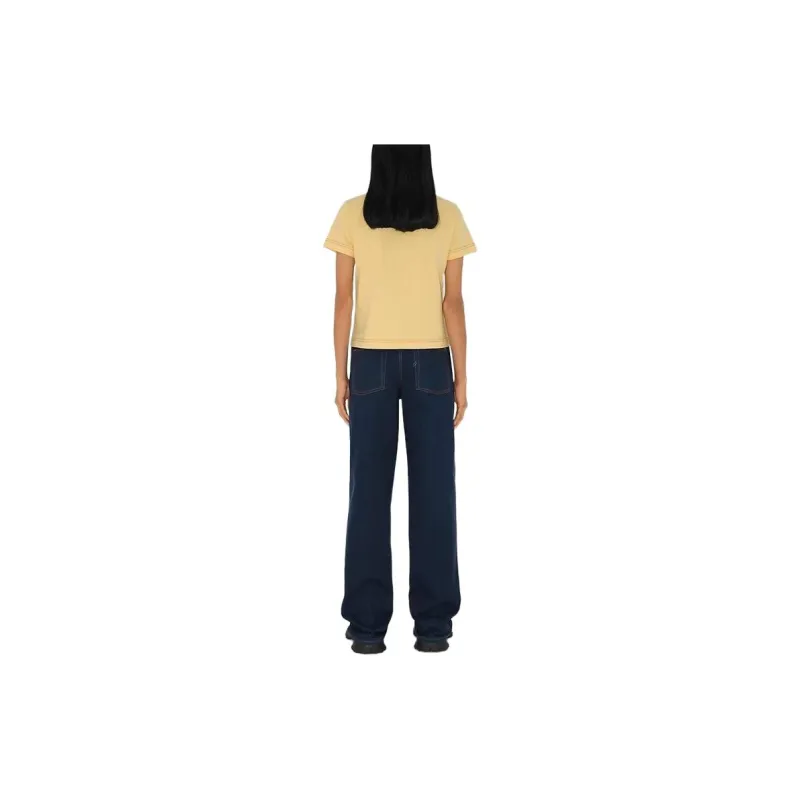 Burberry SS24 T-Shirt Women's Yellow Narcissus Color-4
