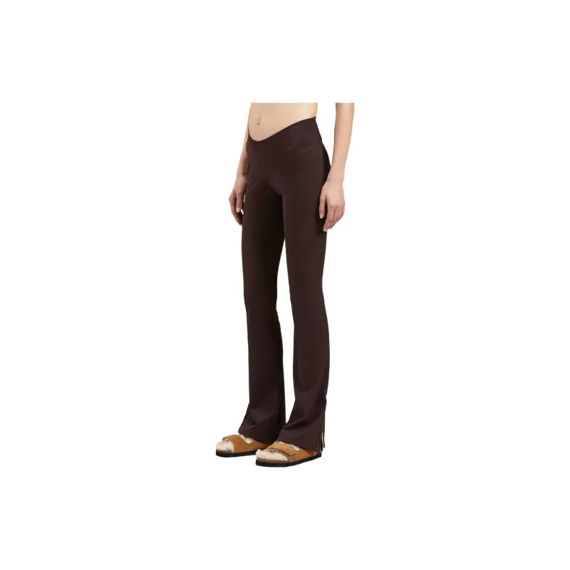 PALM ANGELS Low Rise Heartshape Flared Leggings-4