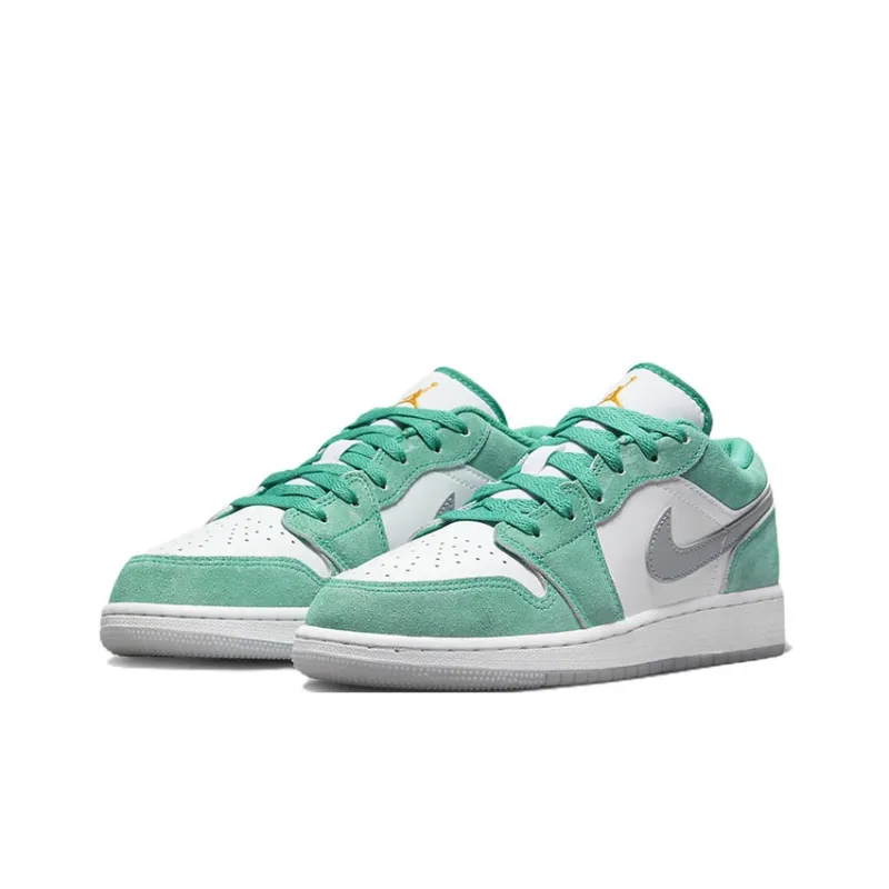 Jordan Kids Air Jordan 1 Low 'New Emerald' Sneakers-2