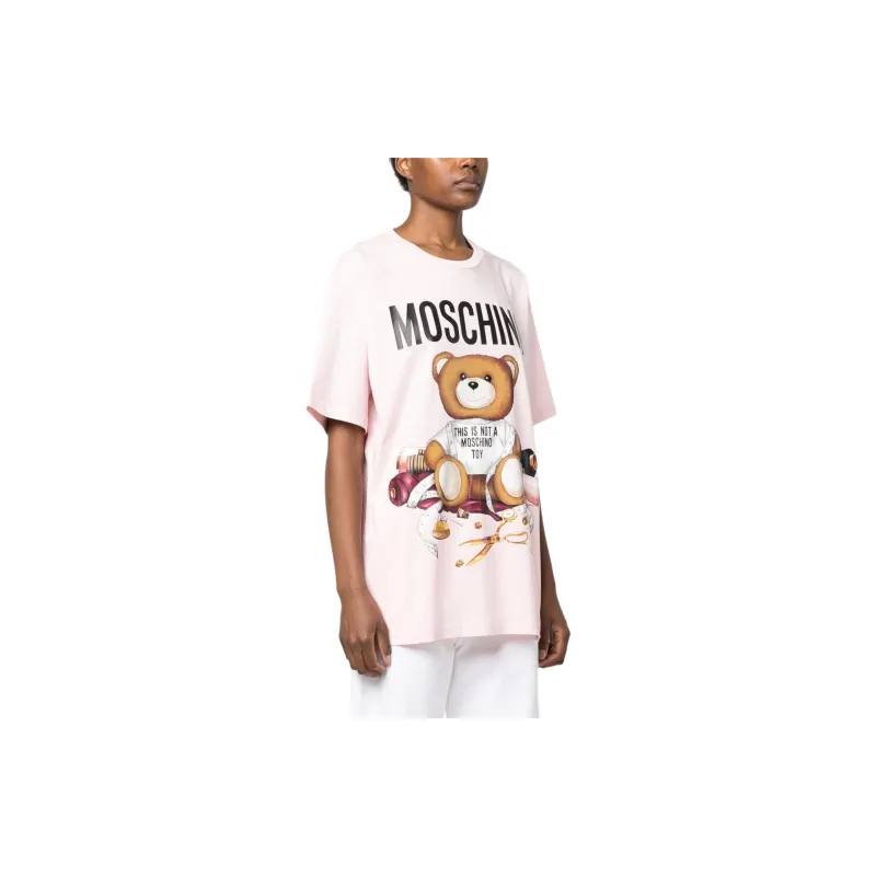 MOSCHINO T-Shirt Women's Light Pink-3