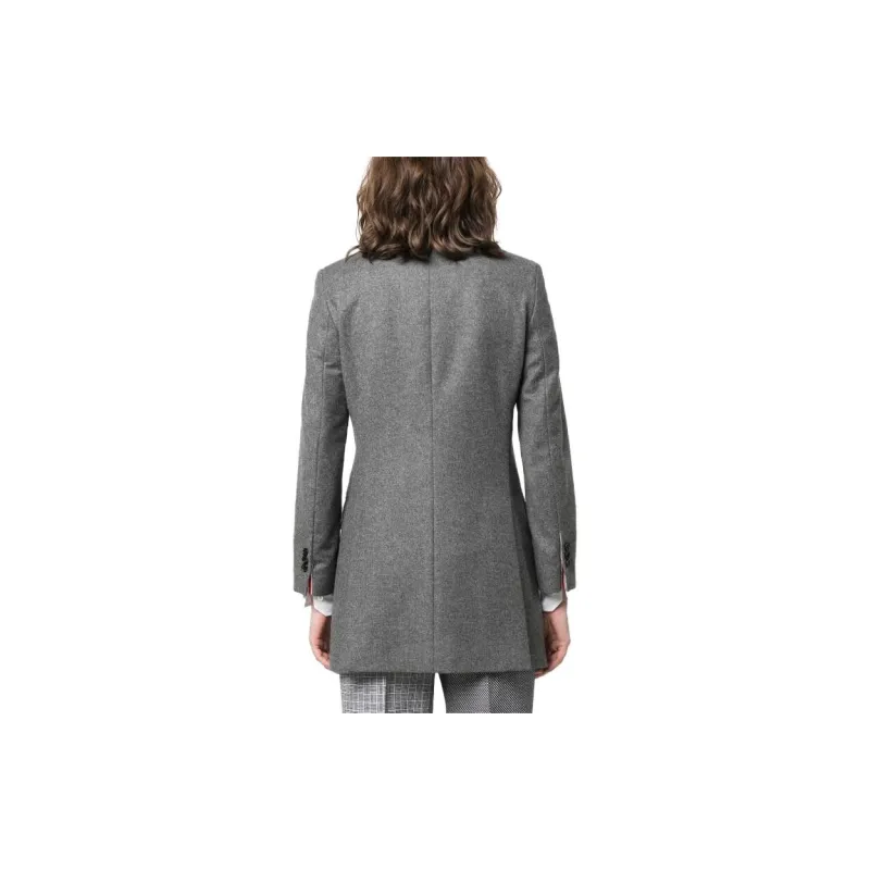 THOM BROWNE Buttoned Coat-2