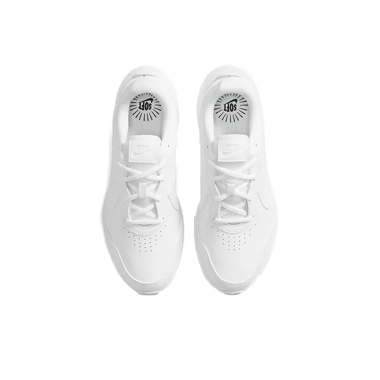 Nike Varsity Leather 'Triple White' GS-3
