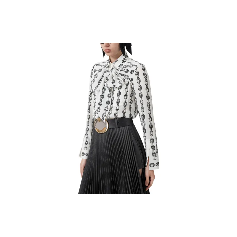 Burberry Shirts Women's White-3