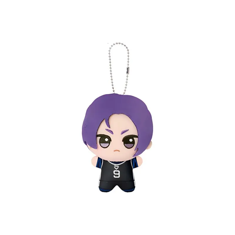 BANPRESTO Eiichi Shiba Tetsu Katagiri Seiichi Nagi Ling Wang Mi Akashi Eiichi Blue Lock Dolls Plush Pendant 11cm High-1