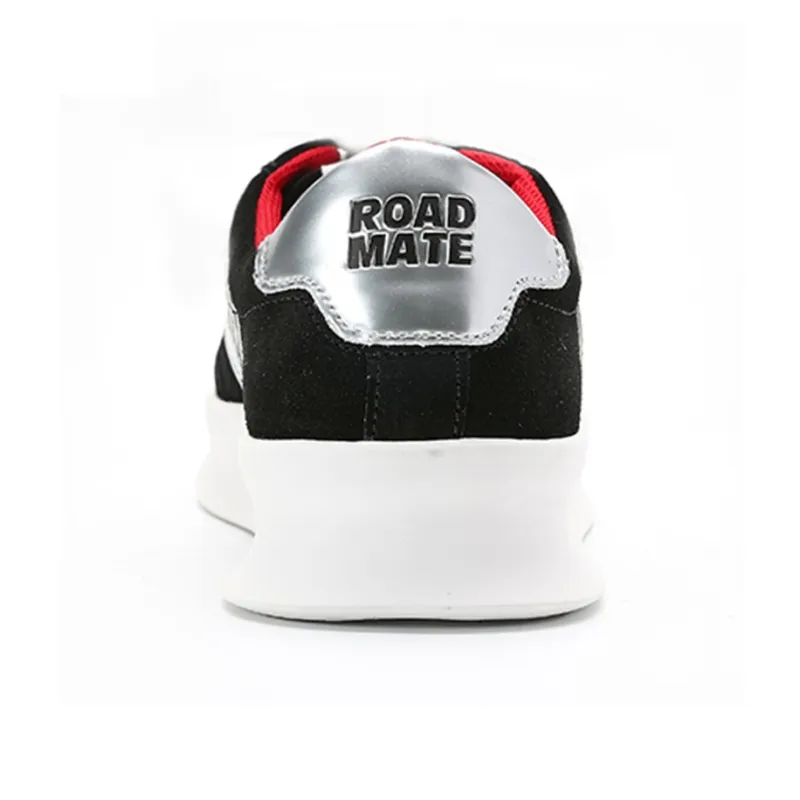 Road Mate Slip Resistant Cushioning Low Top Skateboard Shoes Women's Black-3