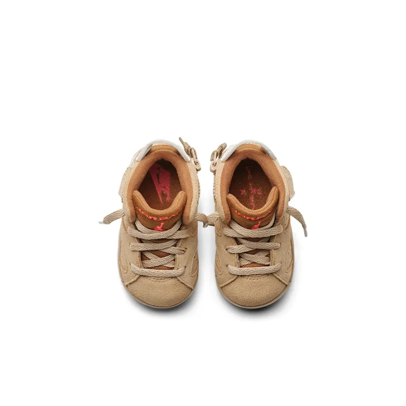 Jordan 6 Retro Travis Scott British Khaki TD-3