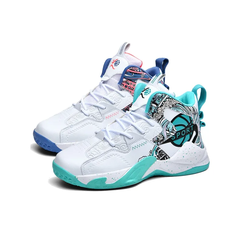 MUSNODO Thermal Cushioning Abrasion Resistant Slip Resistant High Top Basketball Shoes Unisex-0
