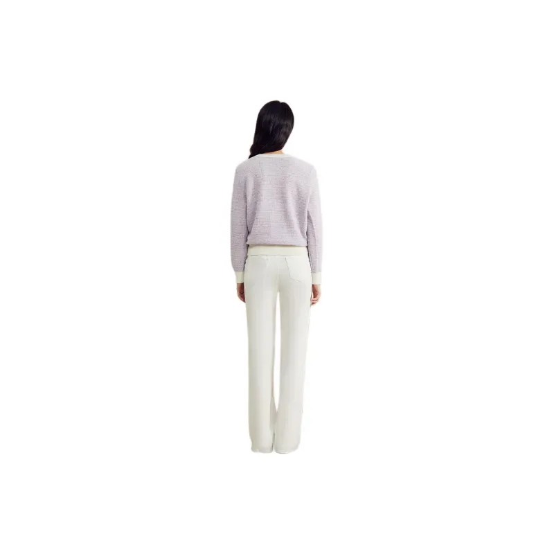 Yiner Jeans Women's Cream White-2
