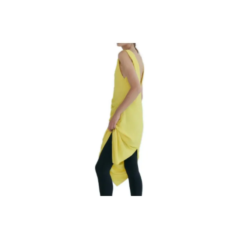 ZARA Sleeveless Dresses Women's Bright Yellow-4