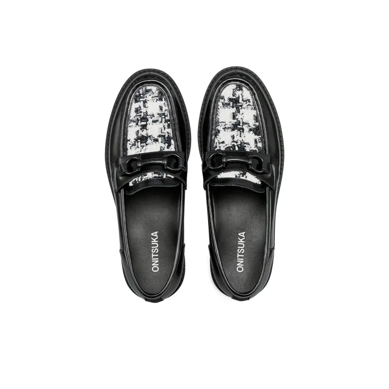 Onitsuka Tiger Loafers Men's Black White-4