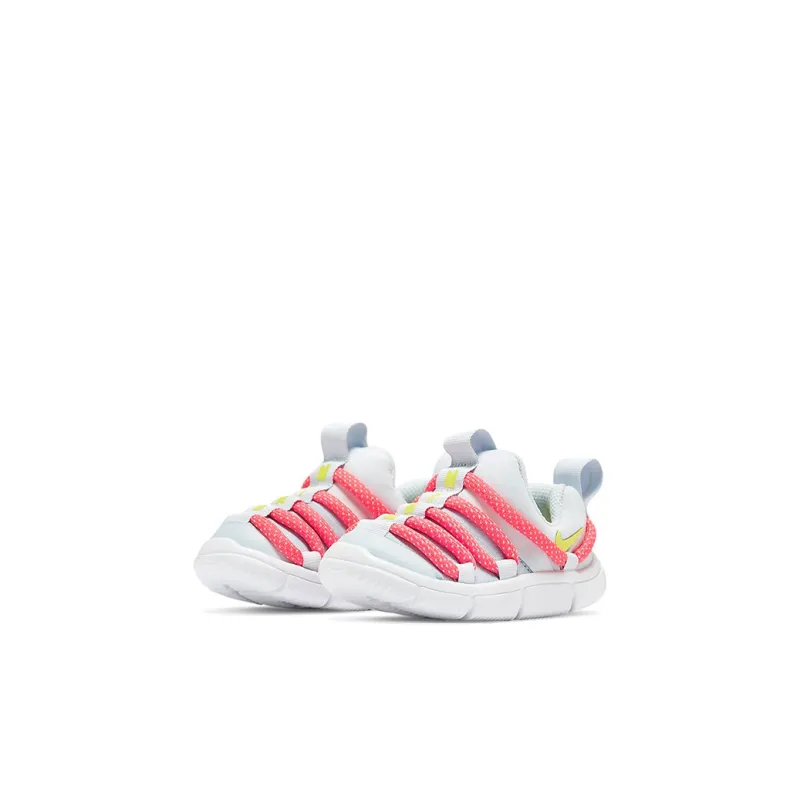 Nike Novice Abrasion Resistant Low Top Sports Casual Shoes Gray Pink Yellow Infant And Toddler-2