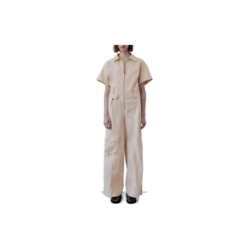 ZARA Jumpsuits Women's White-2