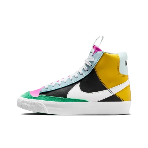 Nike Blazer Mid '77 SE Black Bronzine Playful Pink GS