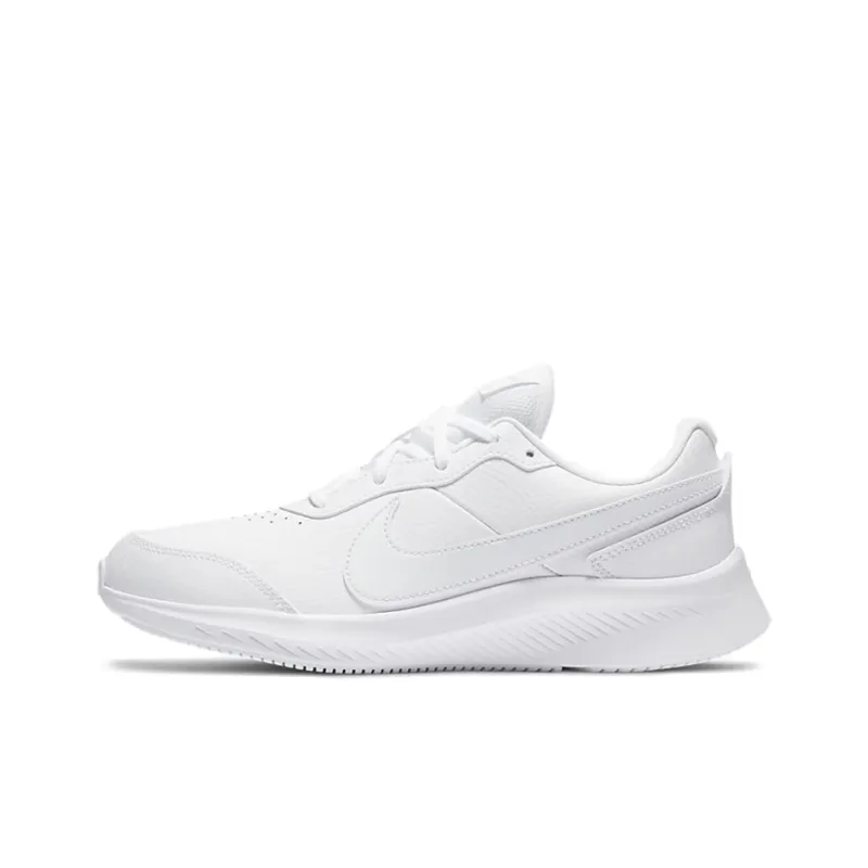 Nike Varsity Leather 'Triple White' GS-0