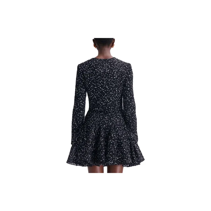 Oscar De La Renta Eyelash Fil coupé Cropped Jacket-3
