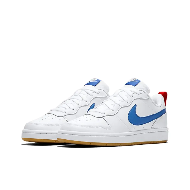 Nike Court Borough Low 2 'White Blue Red' GS-2
