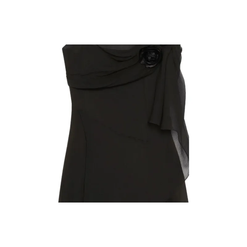 GIVENCHY SS24 Slip Dress Women's Black-3
