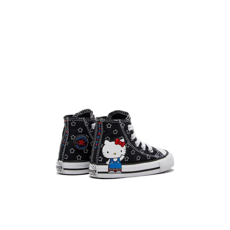 Converse Hello Kitty X Chuck Taylor All Star Hi TD 'Black Blue'-3