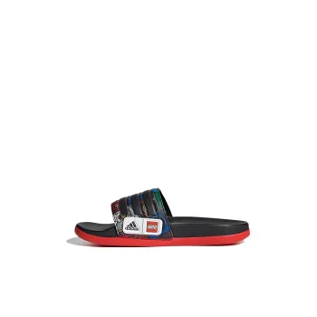 LEGO x Adidas Adilette Series Kids' Slippers Black Red Kids'