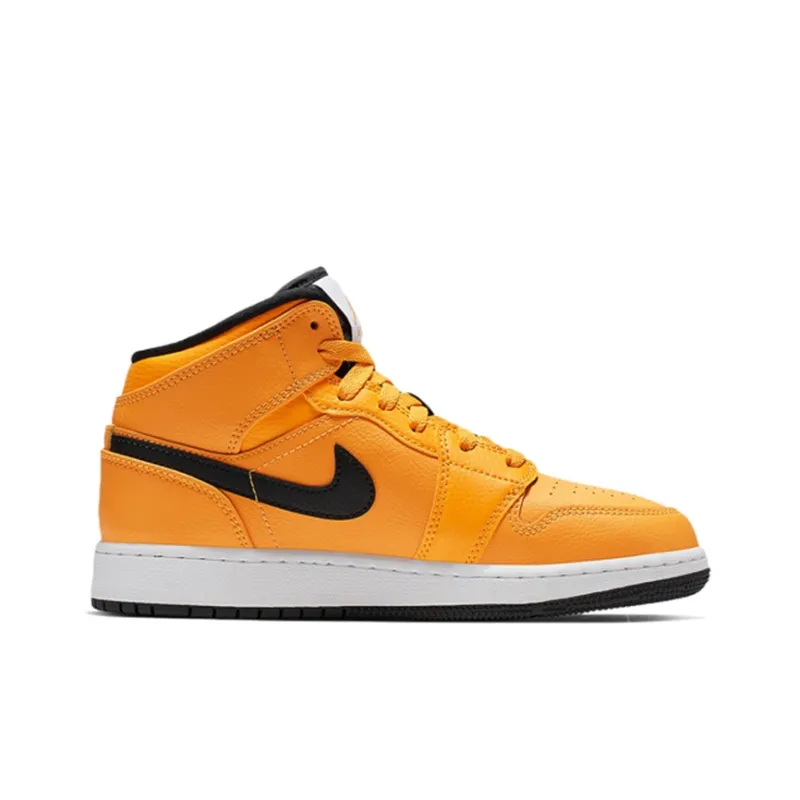Jordan 1 Mid GS University Gold-1