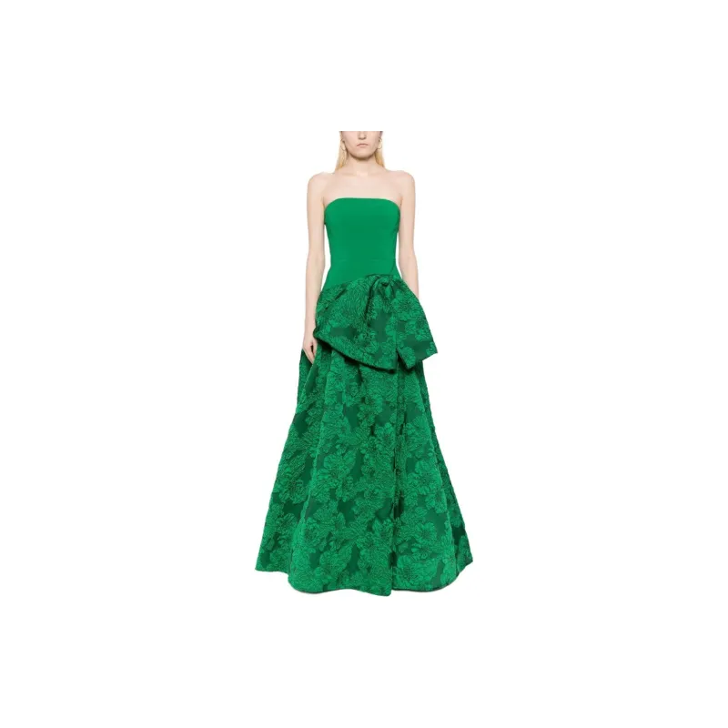 Marchesa Notte Calathea Strapless Gown-1