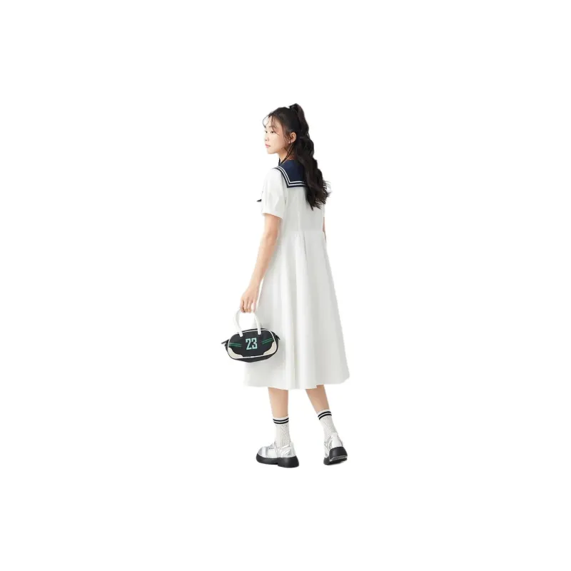 ZIHAN Short-Sleeved Dresses Women's-3