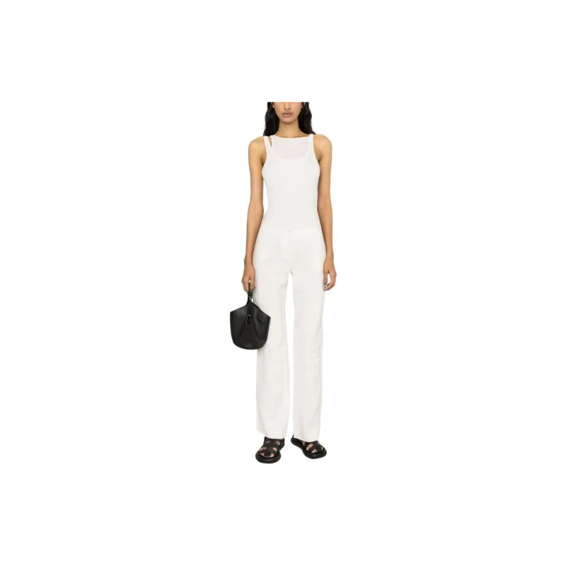 St.Agni Layered Lyocell Tank Top-1