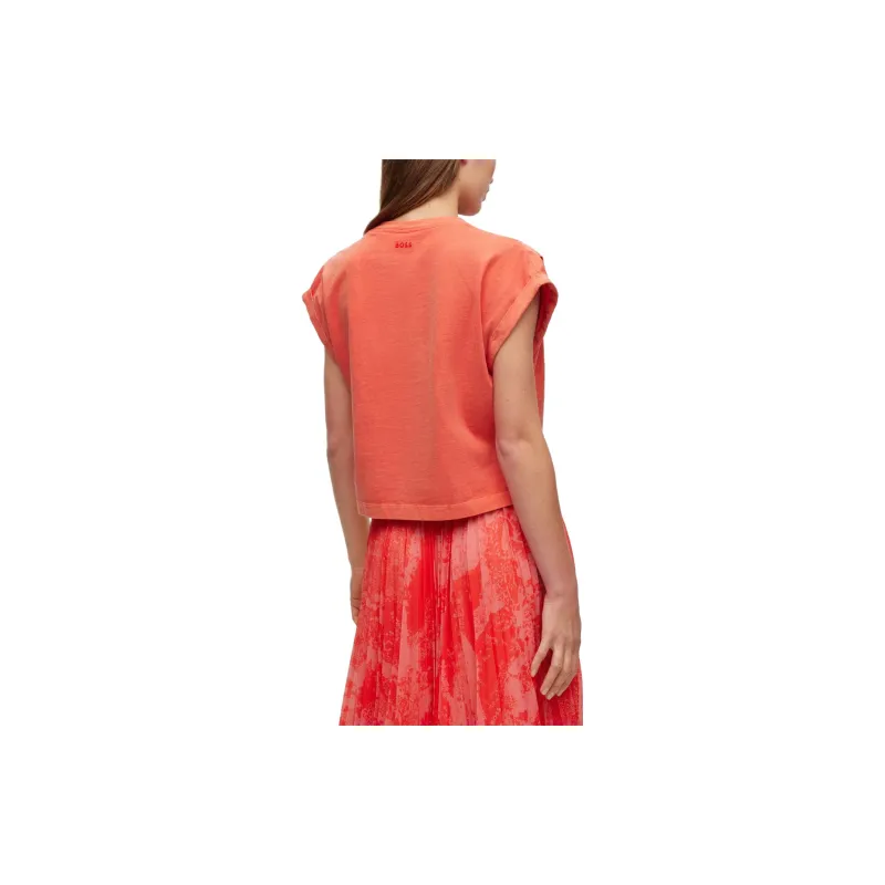 HUGO BOSS T-Shirts Women's Orange-2