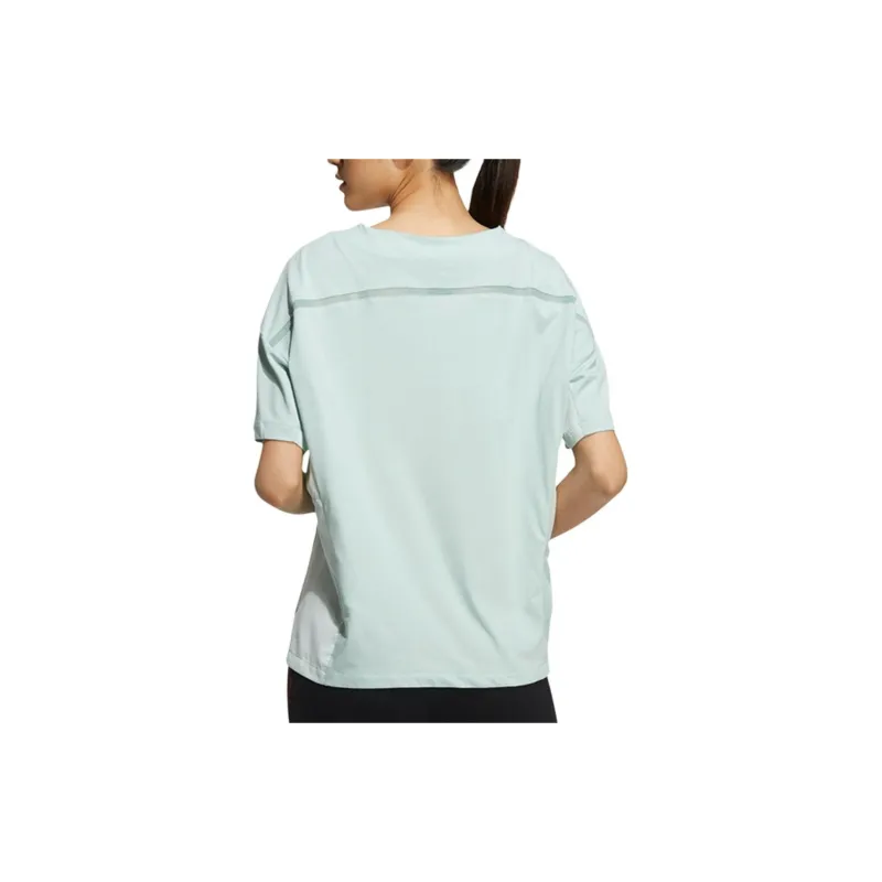 Adidas T Shirt Women's Light Green-2